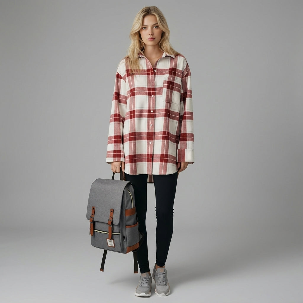 Oxford School Laptop Backpack 15 Jeans USB Manufacturer code Oxford