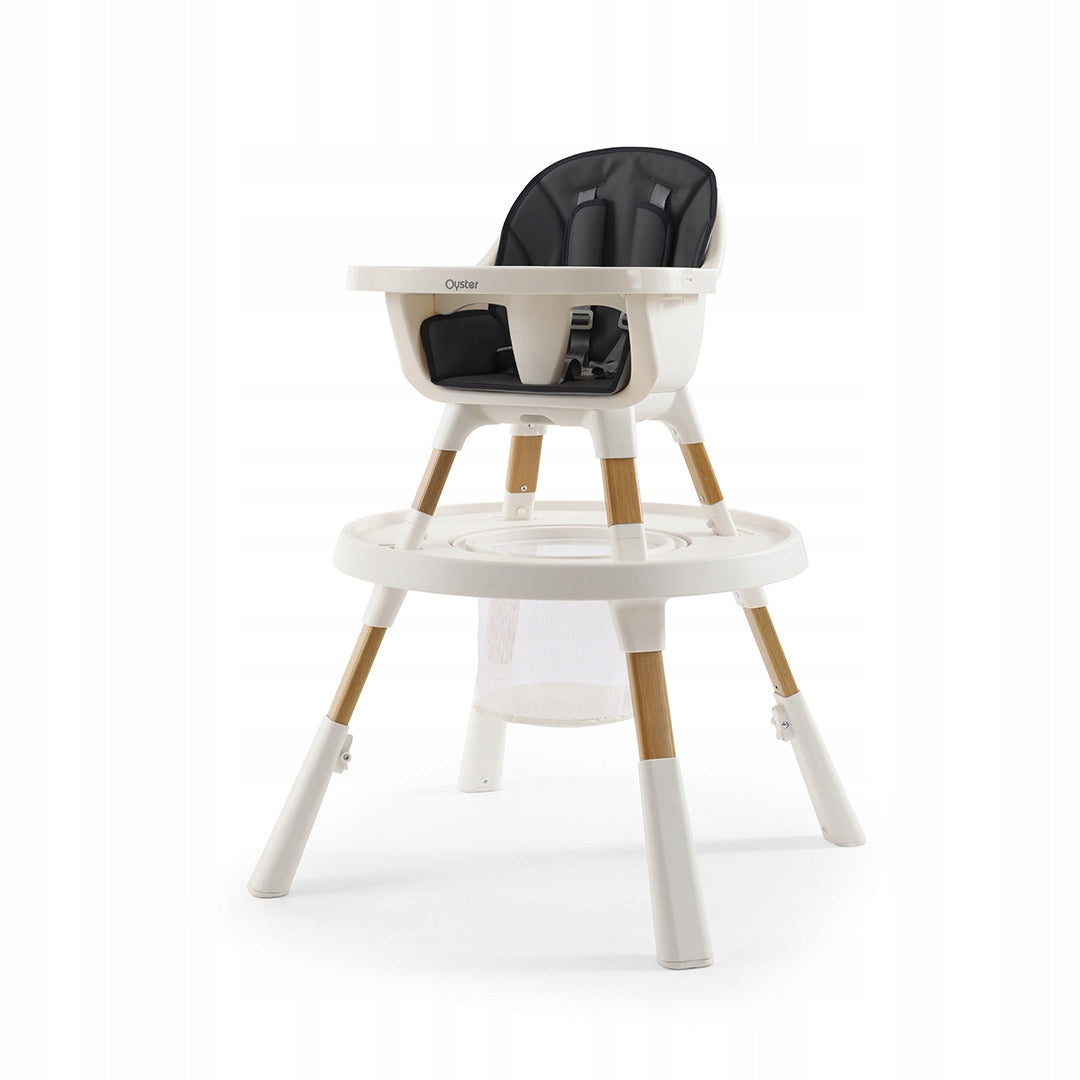 Oyster Home Highchair 4in1 Highchair - Fossil, Black