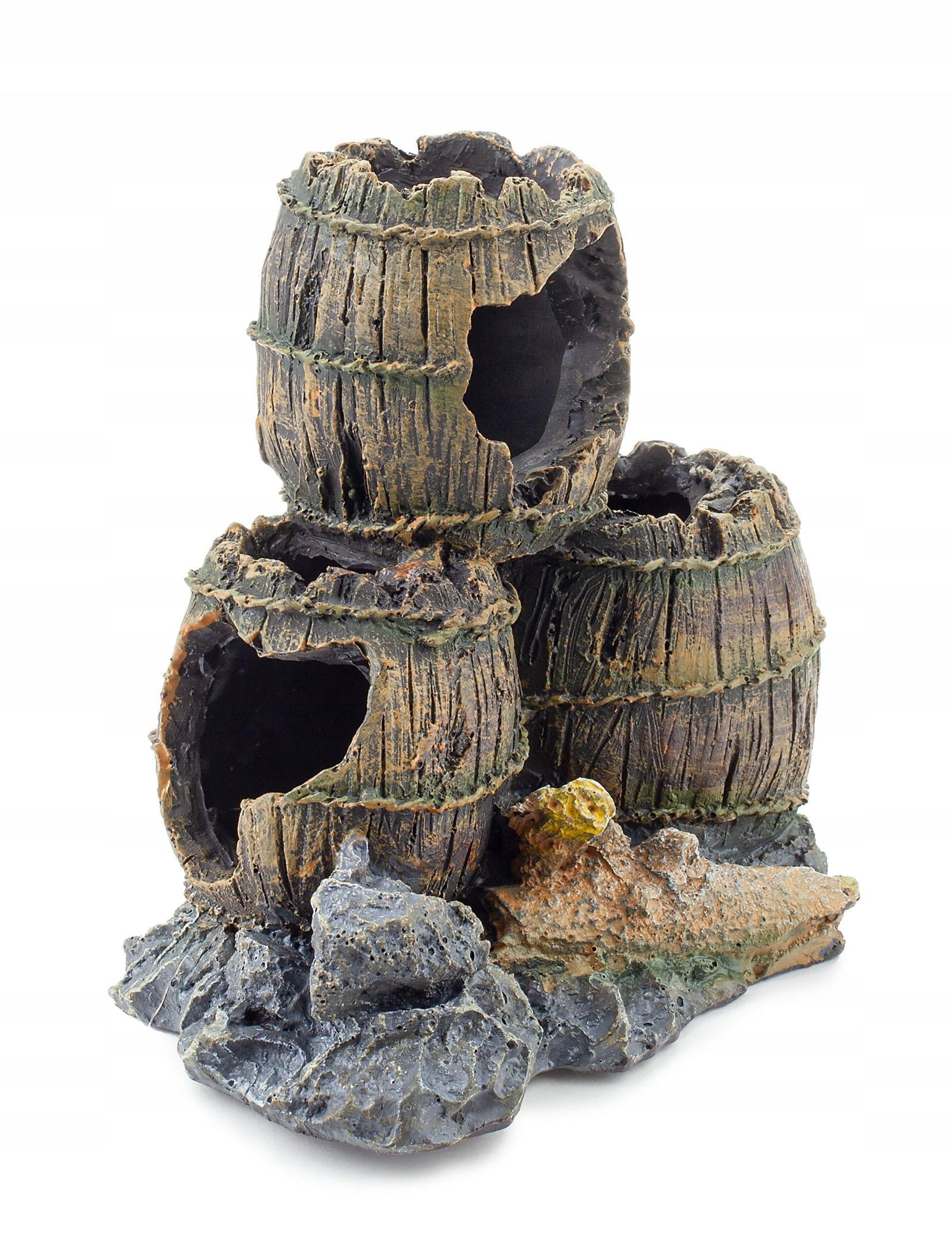 Aquariumdekoration Happet R014 Fässer 13 cm 