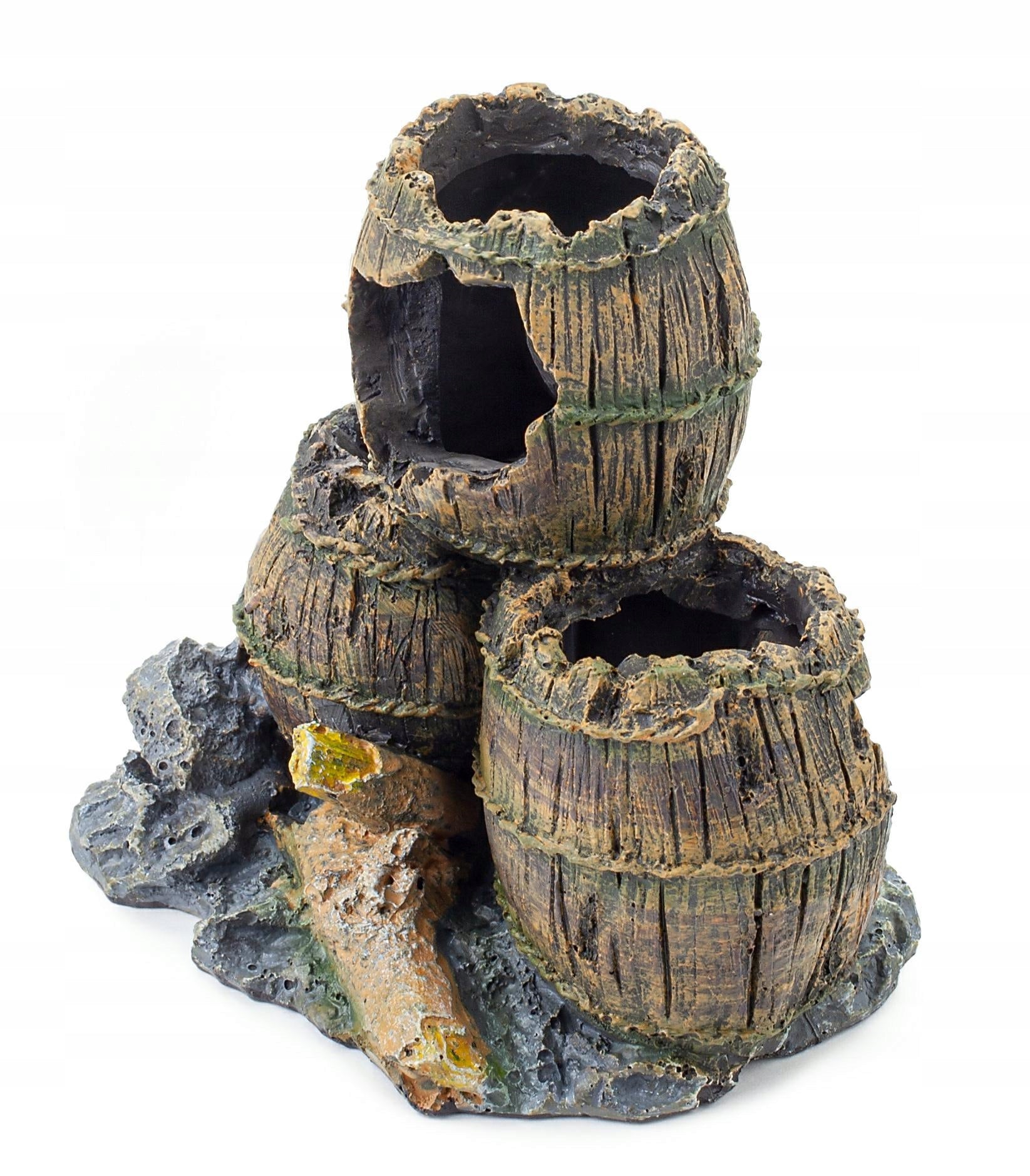 Aquariumdekoration Happet R014 Fässer 13 cm 