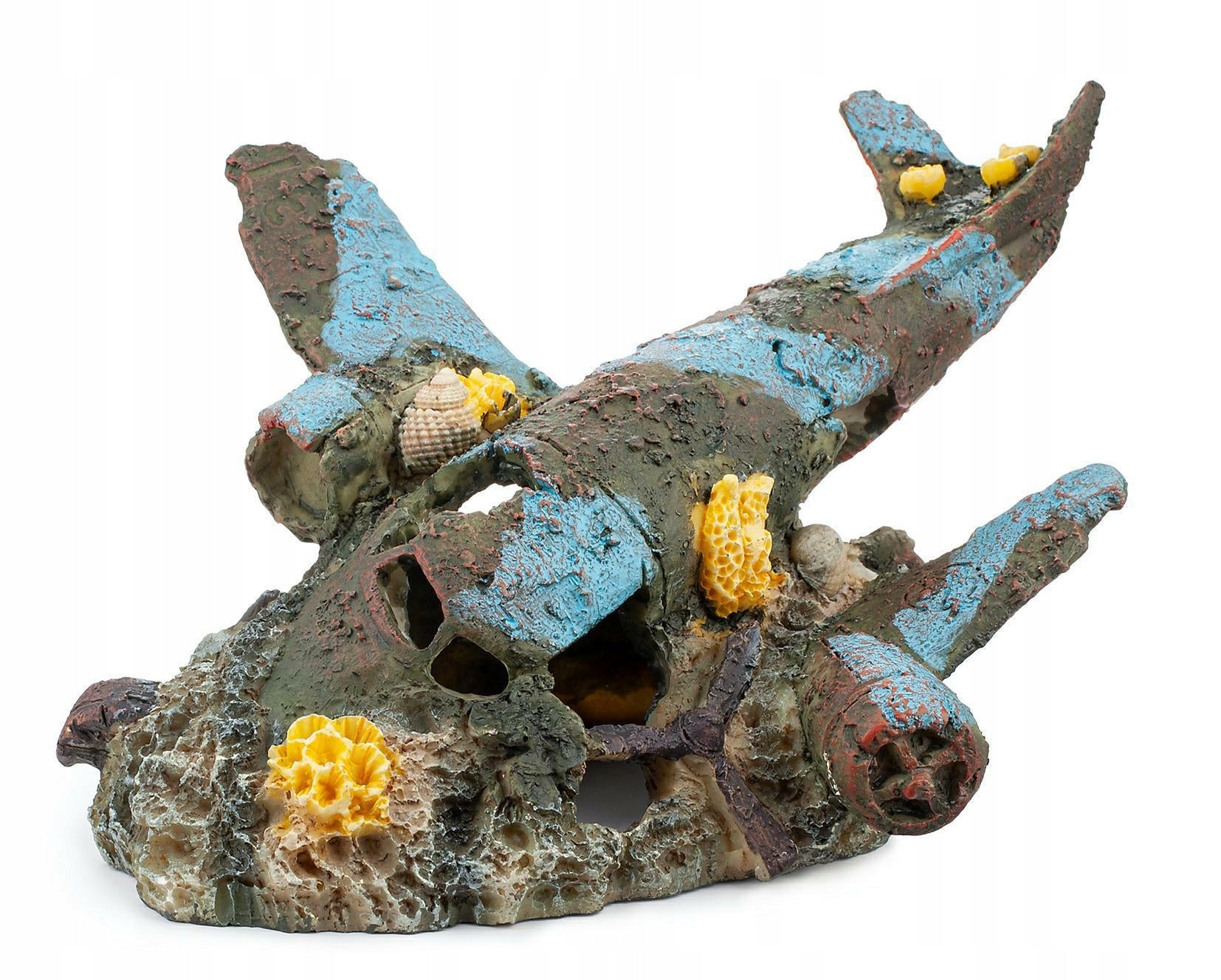Aquariumdekoration Happet R046 Flugzeug 19,5 cm 