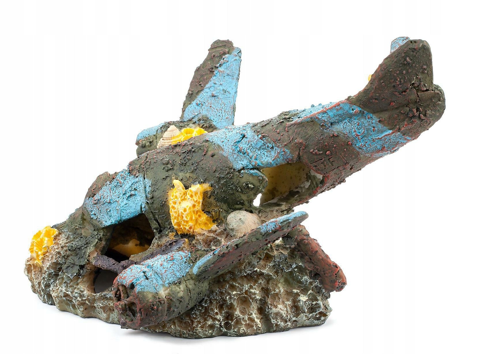 Aquariumdekoration Happet R046 Flugzeug 19,5 cm 