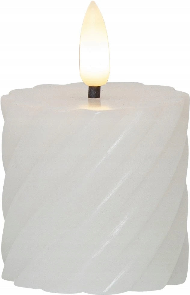 LED-Kerze Flamme Swirl 2 Stk. 