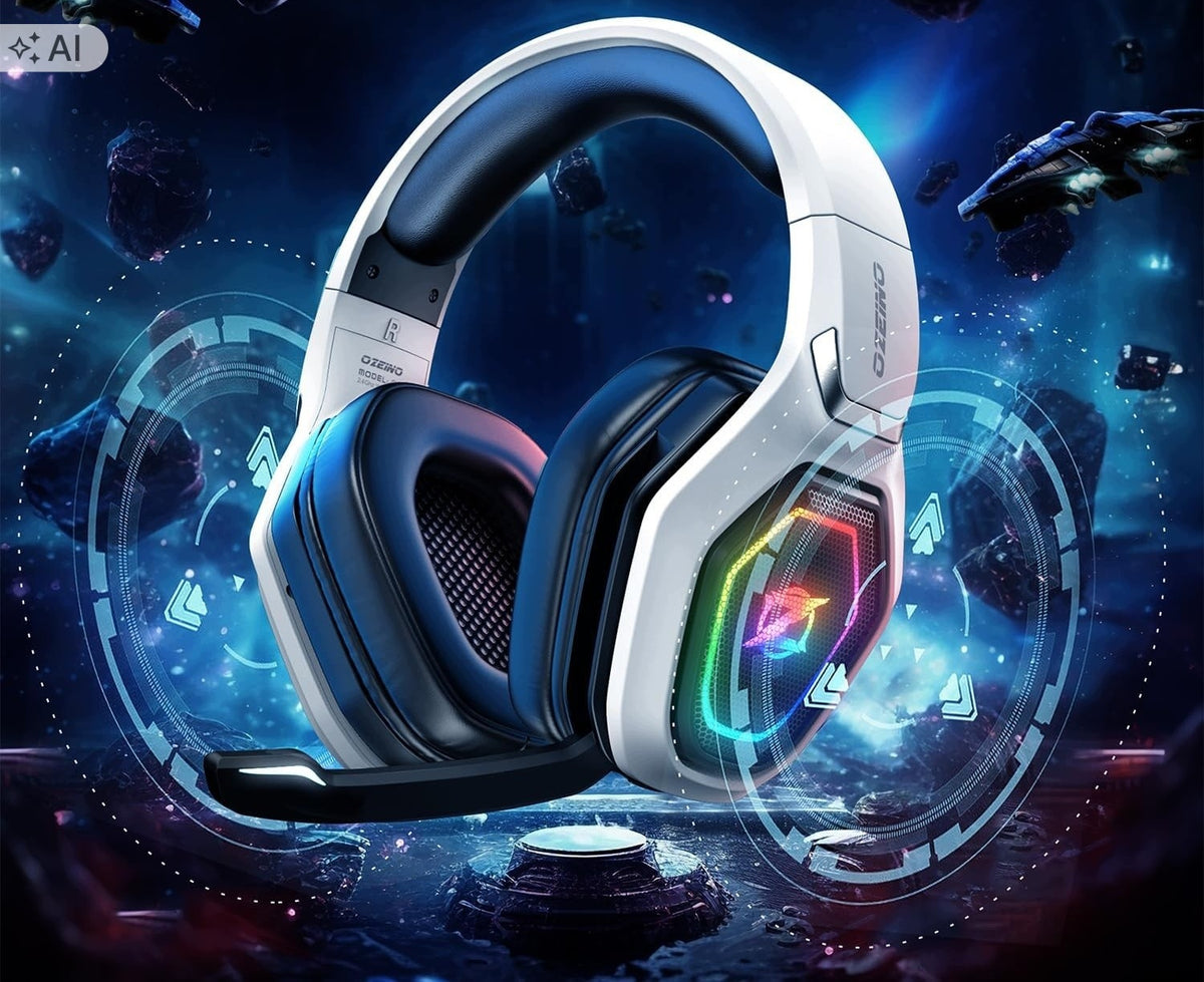 Ozeino OW810 Wireless Headphones with Microphone PS5 PC Switch Manufacturer code Ozeino