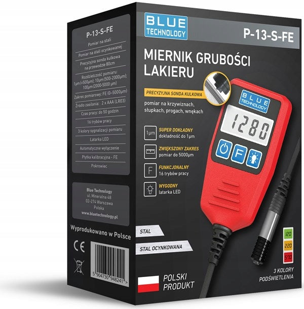P-13-S-FE Paint thickness gauge BLUE TECHNOLOGY