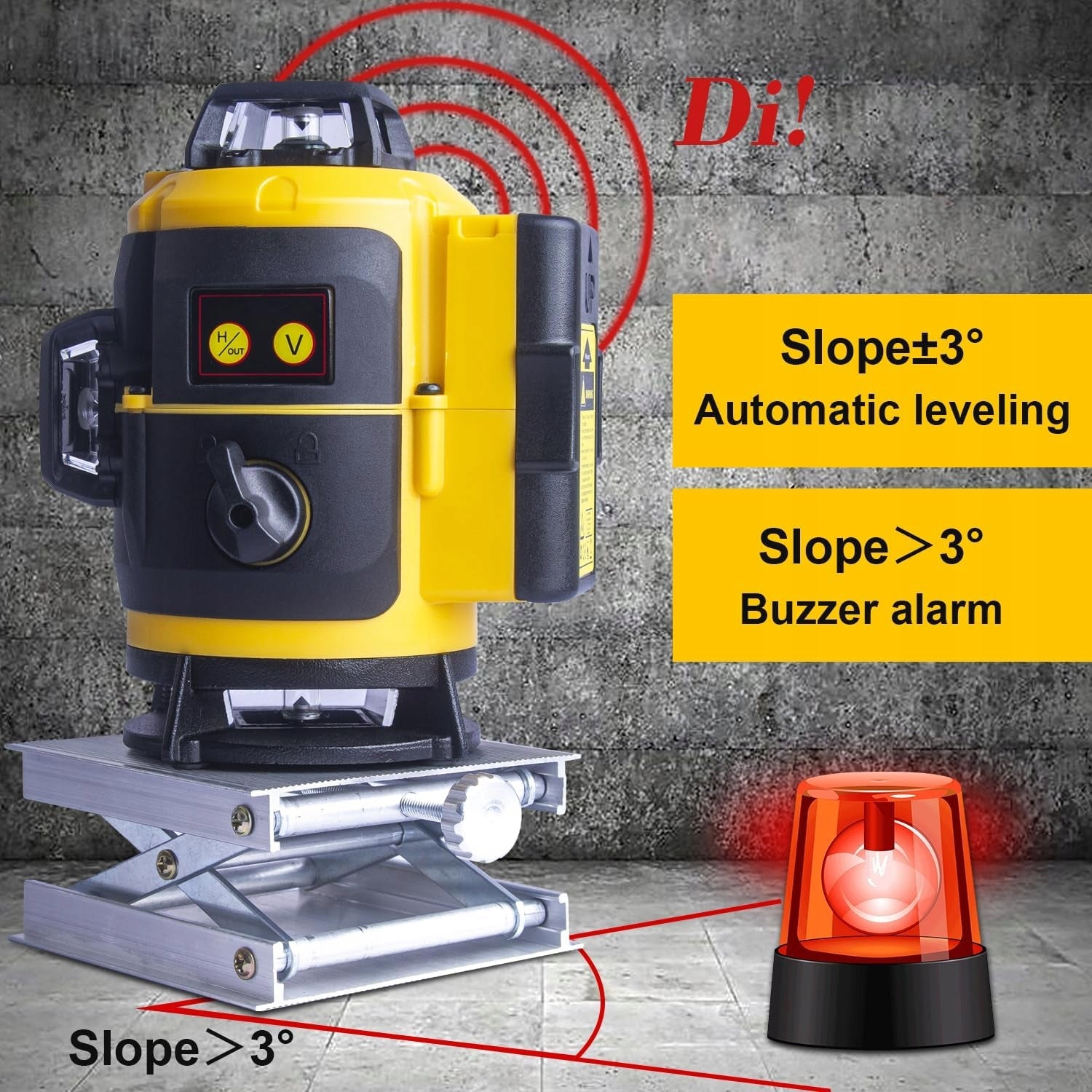 P/15 Self Leveling Laser Level 4 x 360 Green 16 Lines Manufacturer code 211-1