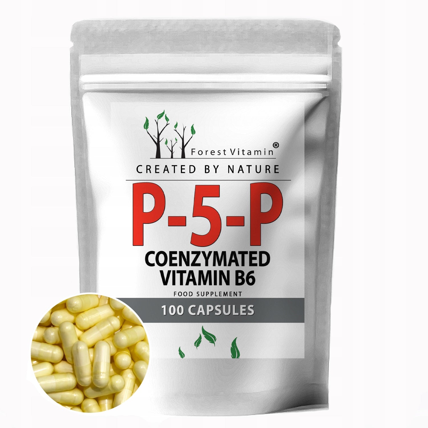 P-5-P P5P VITAMIN B6 COENZYMATIC ACTIVE FORM 100 KAPS INULIN