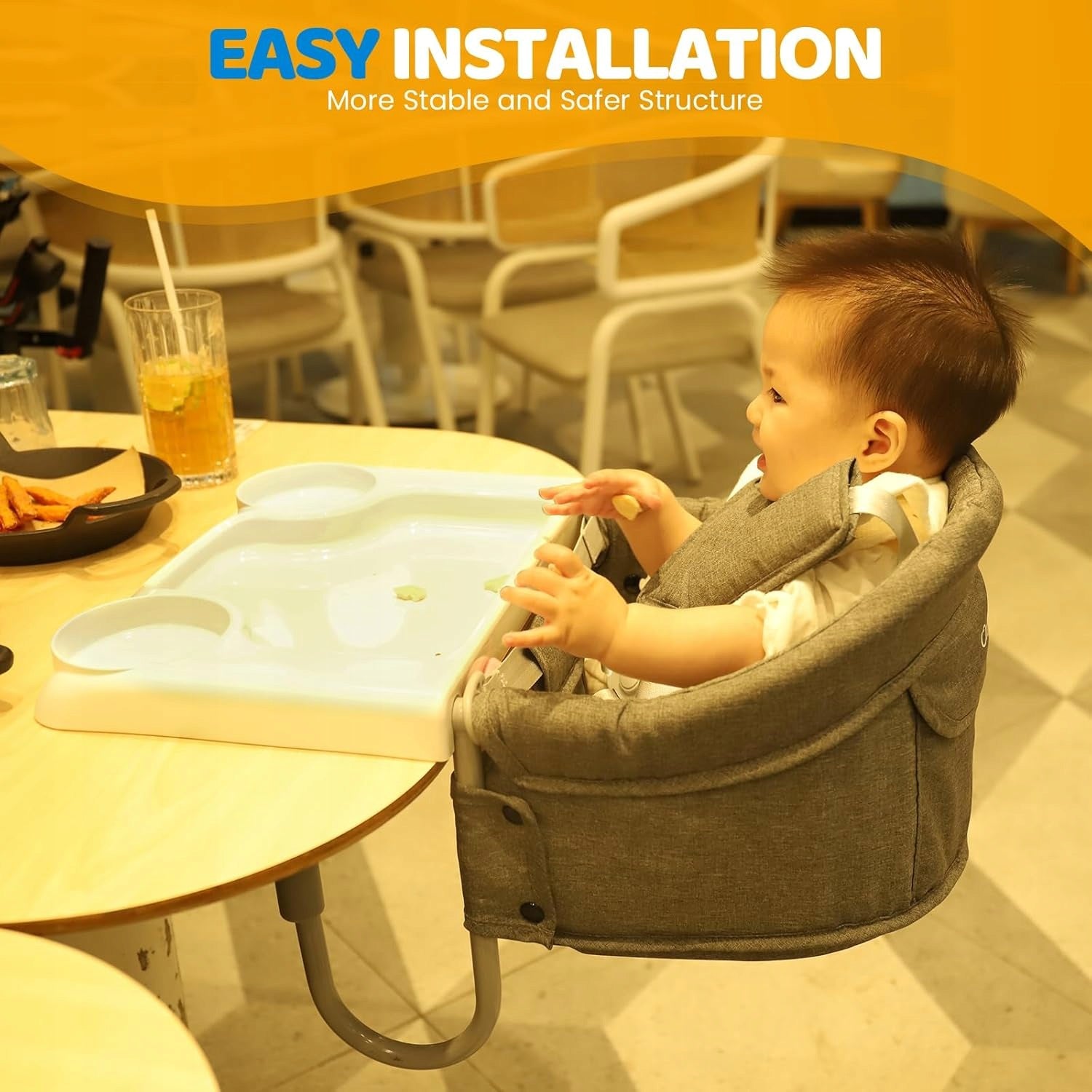 P/70 HIGH CHAIR FOLDING TABLE SEAT FOR CHILDREN ORZBOW DESCRIPTION Manufacturer code B0CPSM43TP
