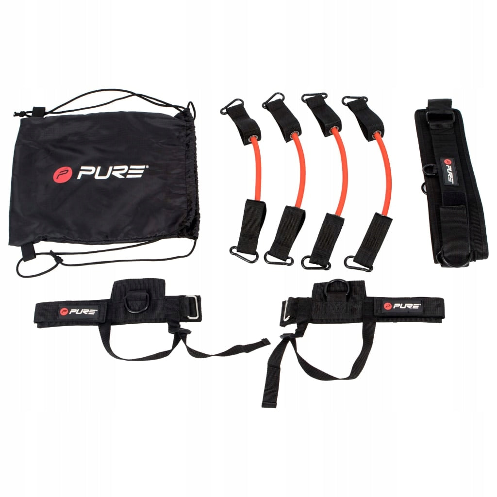 P2I resistance system for jump training Color black