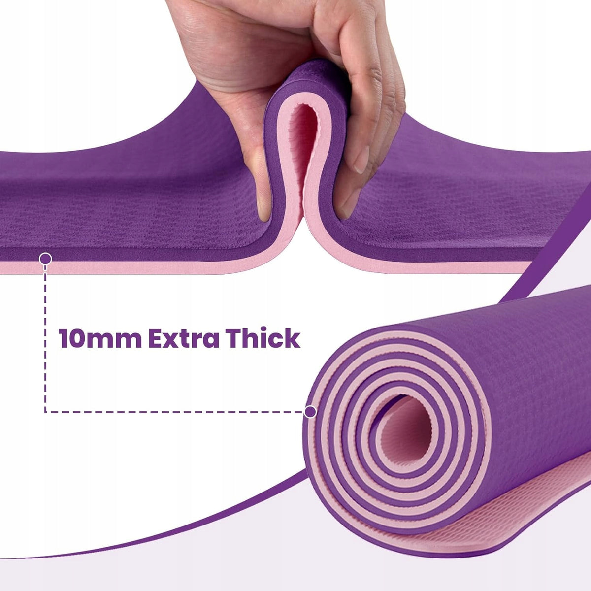 P32 NON-SLIP EXERCISE MAT GOOD NITE 183 x 61 CM Manufacturer code 6976043779033