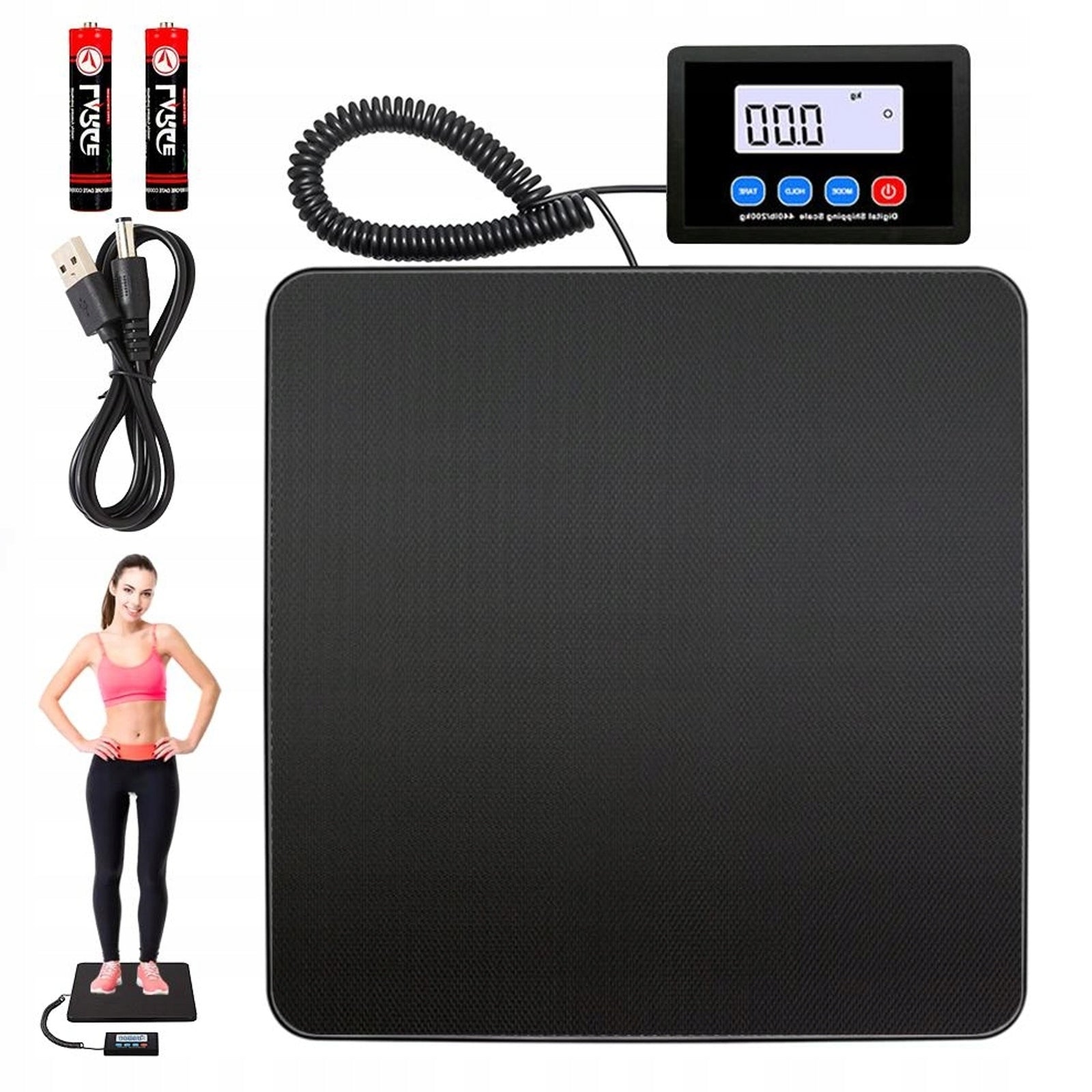 PACKAGE WEIGHT 40G-200KG PRECISION WITH AUTOMATIC SHUTDOWN +POWER SUPPLY Brand Bedee