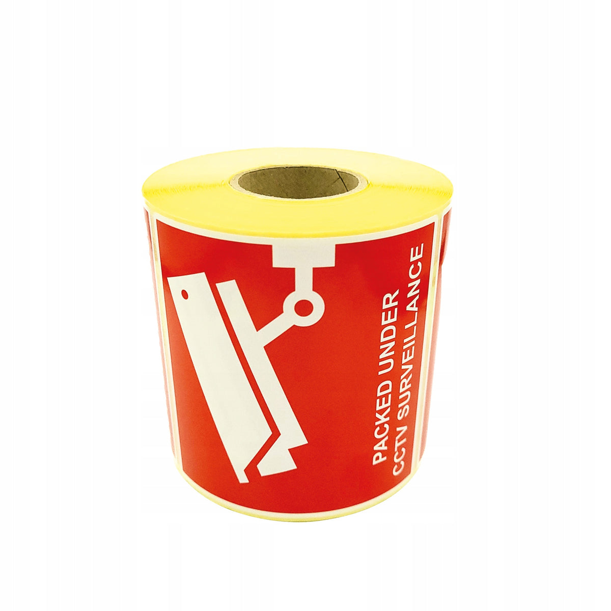PACKED UNDER CCTV SURVEILLANCE Labels - 500 Count