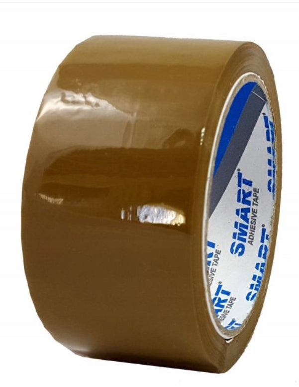 PACKING ADHESIVE TAPE STRONG ACRYLIC BROWN 48MM FOR CARTON PACKS