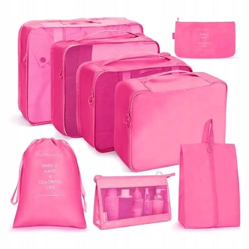 PACKING CUBES FOR SUITCASE TRAVEL ORGANIZER FOR BATHROOM ACCESSORIES Packaging status original