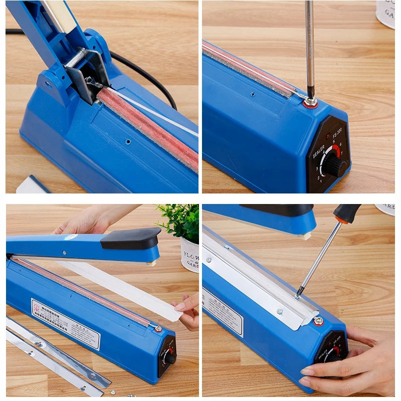 PACKING FILM WELDING MACHINE MANUAL PACKING MACHINE TIME ADJUSTMENT 400W 300MM Manufacturer code 14-231#