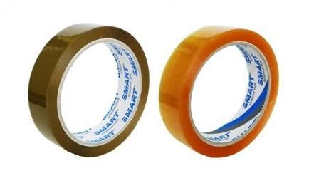 PACKING TAPE 25mm/60y SOLVENT 6pcs SMART PROPACK