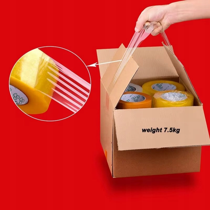 PACKING TAPE 44/100 ADHESIVE SMART STRONG TRANSPARENT 100mb Brand Tryton