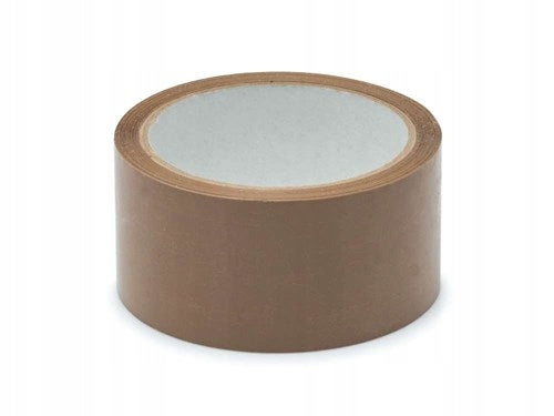 PACKING TAPE 45/50y ADHESIVE 50Y BROWN 36PCS Packaging status original
