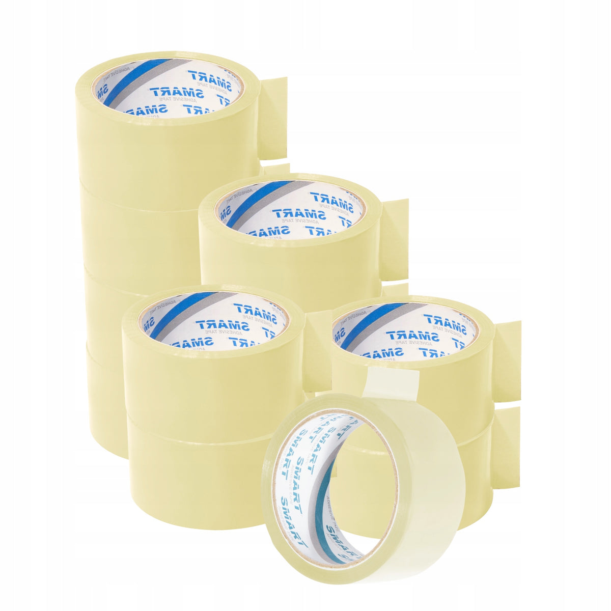 PACKING TAPE 48/50y Adhesive Colorless Acrylic SMART 12pcs