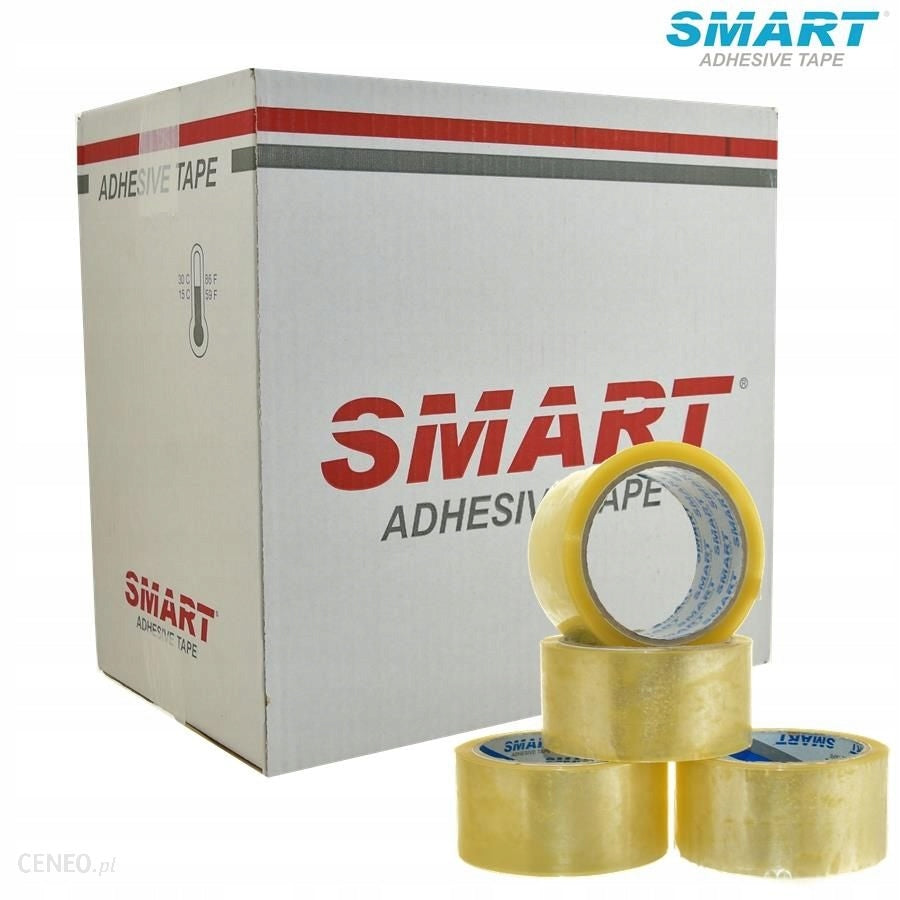 PACKING TAPE 48/50y adhesive SMART COLOURLESS Width 48 mm