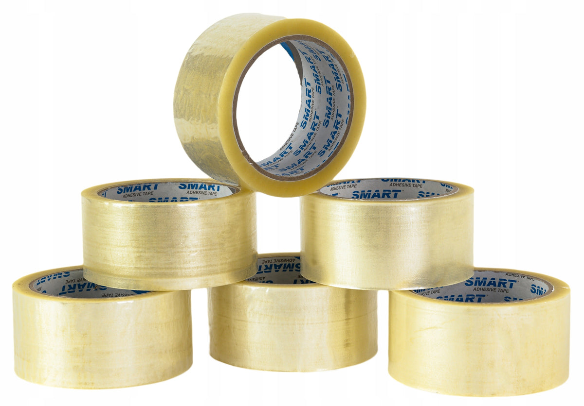 PACKING TAPE 48/60 SMART RUBBER HOT MELT 6 pieces