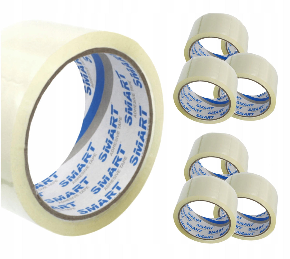 PACKING TAPE 48/90 SMART SELF-ADHESIVE 48X90 COLORLESS 6 PIECES