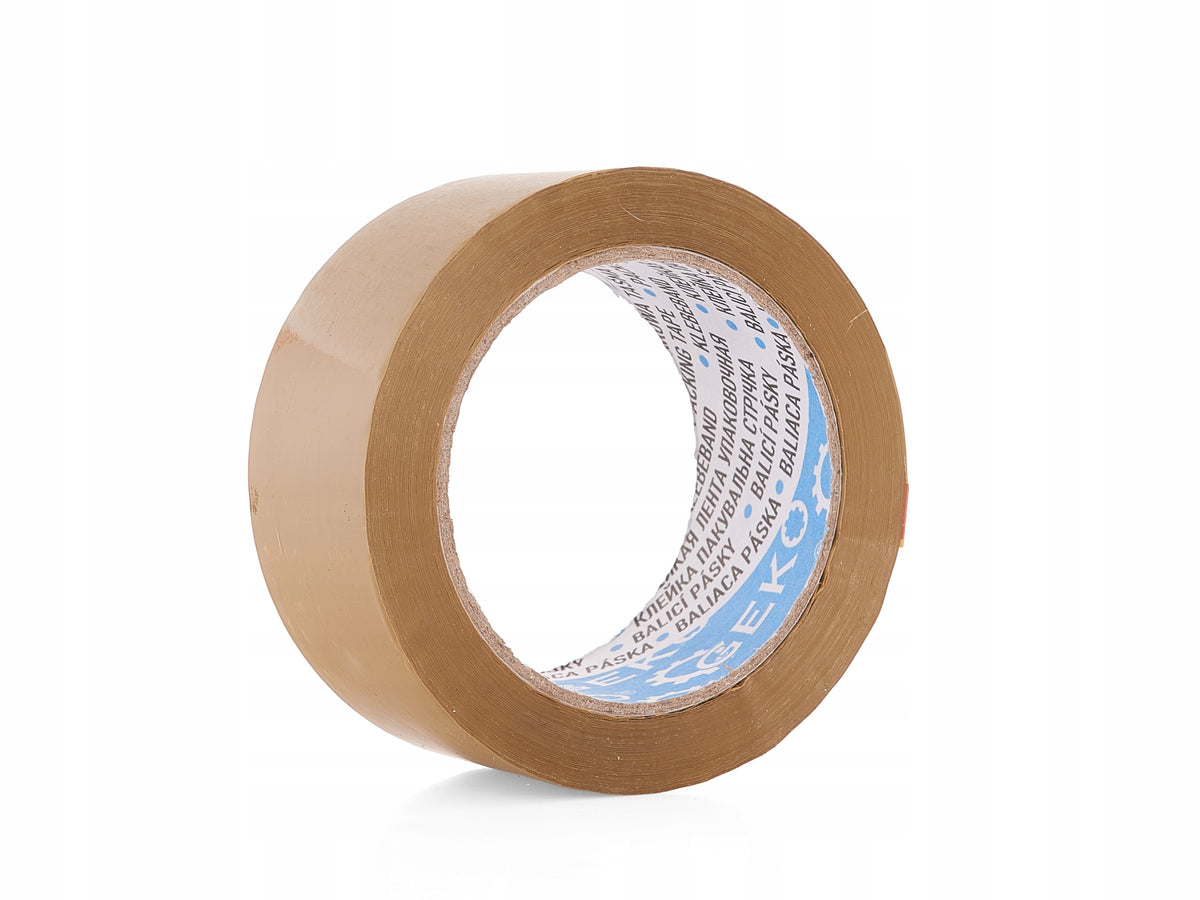 PACKING TAPE 48MM X 90M BROWN STRONG ADHESIVE RELIABLE PROFESSIONAL Brand Geko