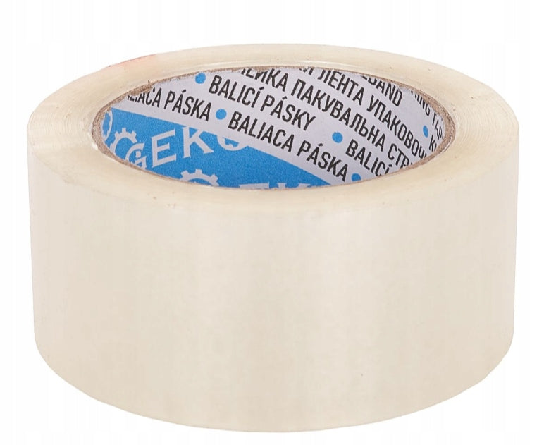 PACKING TAPE 48MM X 90M TRANSPARENT STRONG ADHESIVE RELIABLE Width 45 mm