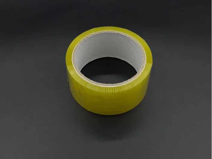 PACKING TAPE PP YELLOW 45 MM X 50 M 45 MICRON 10 PCS Packaging status original