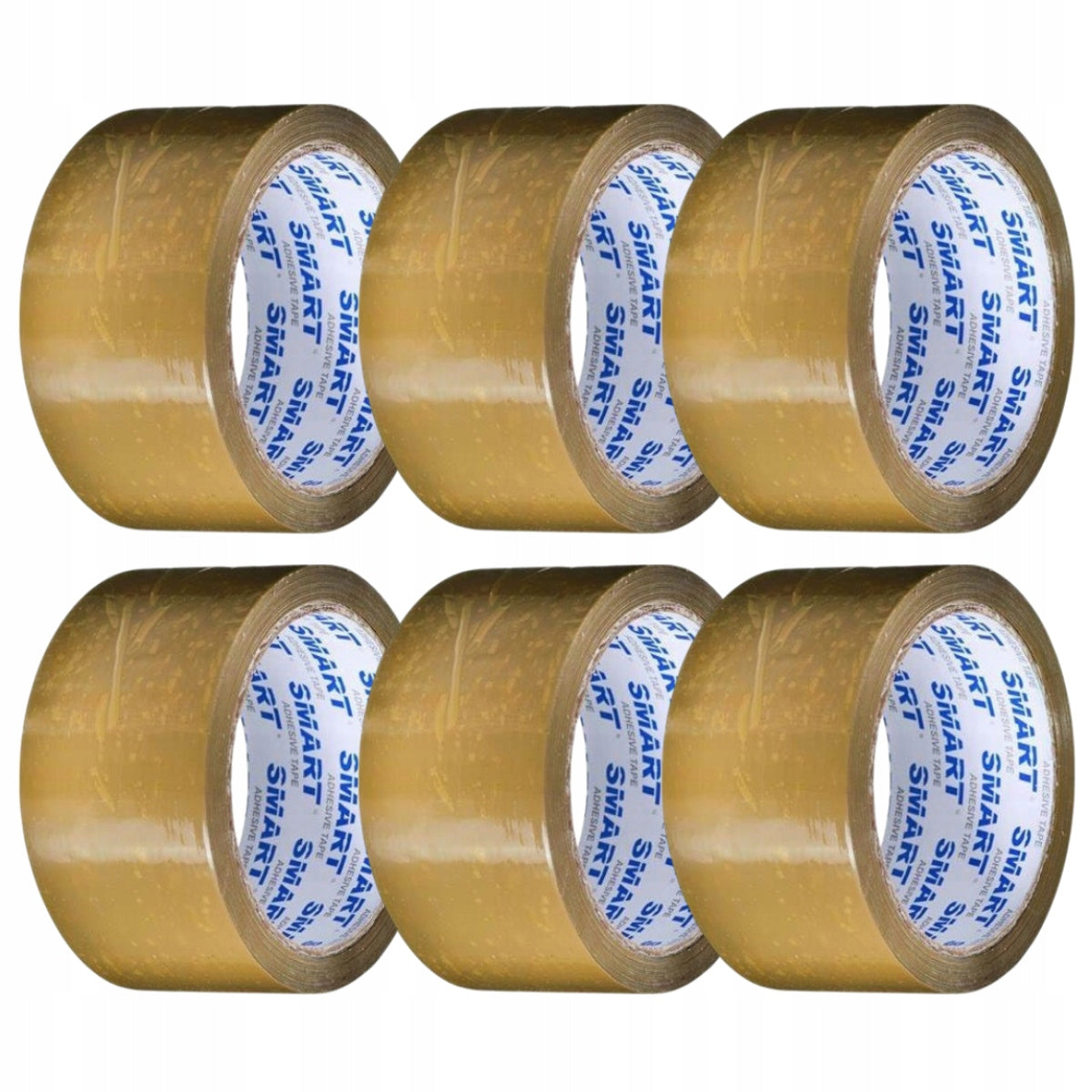 PACKING TAPE SMART SOLVENT BROWN 48/50 x 6pcs