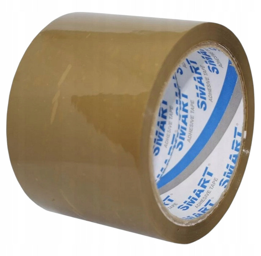 PACKING TAPE SMART SOLVENT BROWN 72/60 x 6pcs Brand Smart
