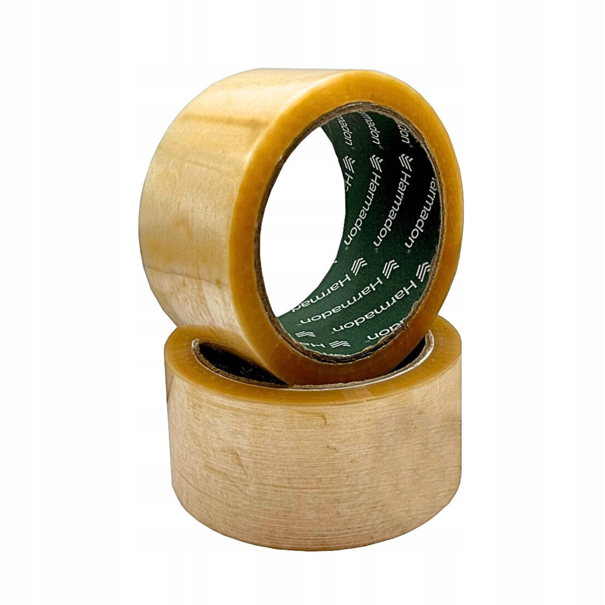 PACKING TAPE SOLVENT RUBBER ADHESIVE TRANSPARENT FOR CARTONS 48x66m Brand Harmadon