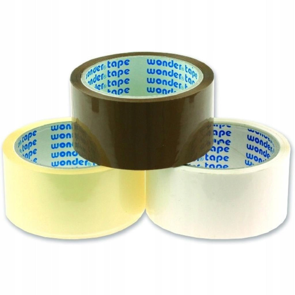 PACKING TAPE Shipment Packing Tape 48mm, 50y, Transparent 6PCS Packaging status original