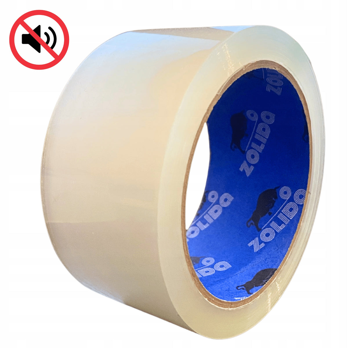 PACKING TAPE TRANSPARENT VERY QUIET 48/60 QUIET UNWINDABLE