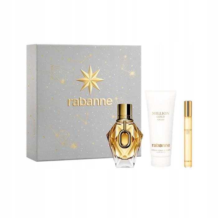 PACO RABANE MILLION GOLD FOR HER 50ML+10ML+BALM SET