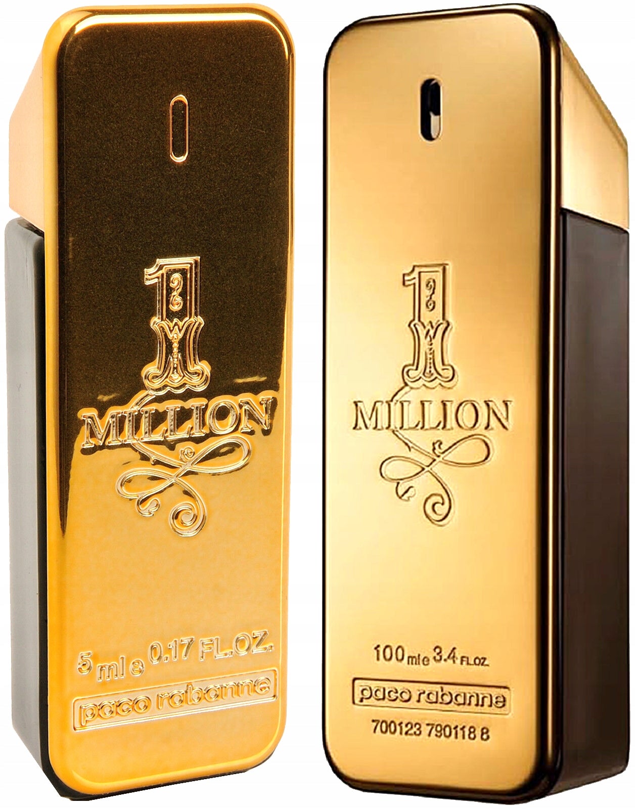 PACO RABANNE 1 MILLION EDT 100ML + 20ML ORIGINAL Brand Paco Rabanne