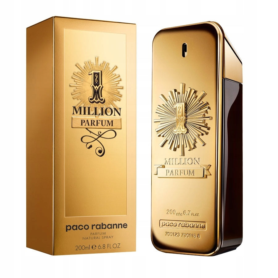 PACO RABANNE 1 Million Parfum 200ml Product weight with unit packaging 0.5 kg