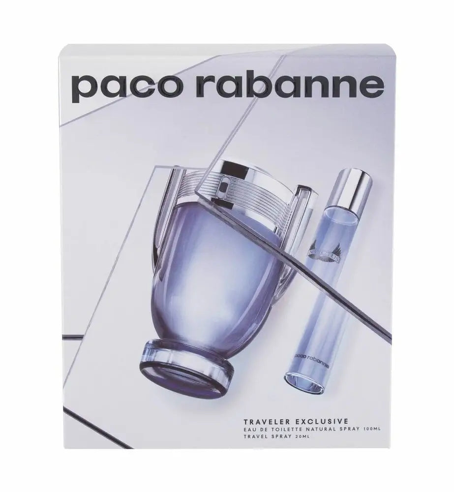 PACO RABANNE INVICTUS GIFT SET (EAU DE TOILETTE 100 ML+TOILET WATER Packaging status original
