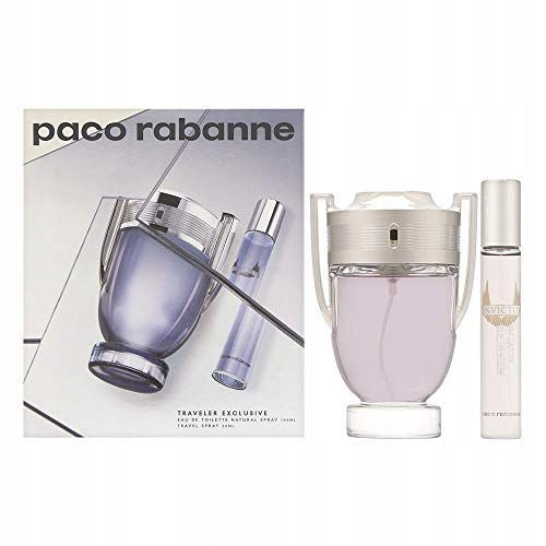PACO RABANNE INVICTUS GIFT SET (EAU DE TOILETTE 100 ML+TOILET WATER