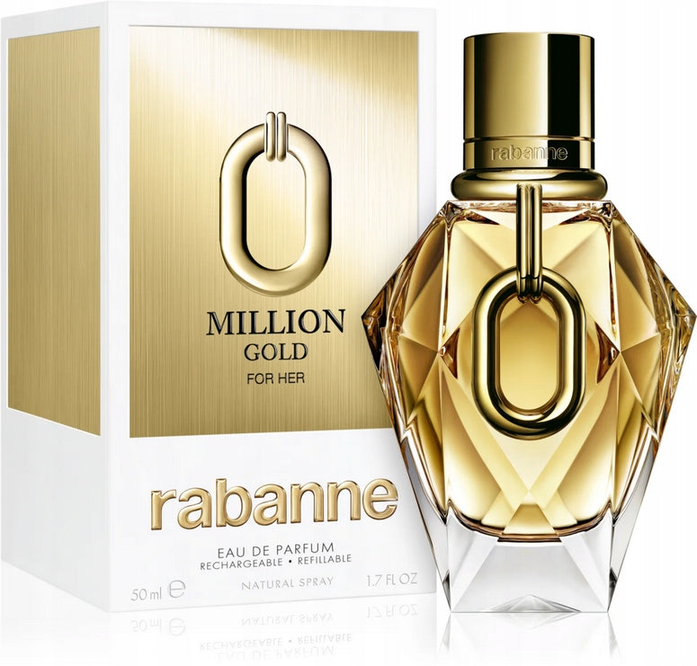 PACO RABANNE Million Gold For Her Eau de Parfum fragrance for women EDP 50ml Brand Paco Rabanne