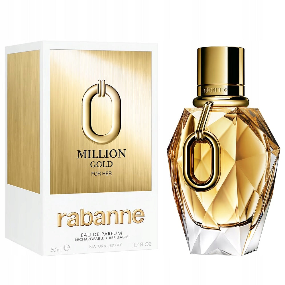 PACO RABANNE Million Gold For Her Eau de Parfum fragrance for women EDP 50ml Packaging status original