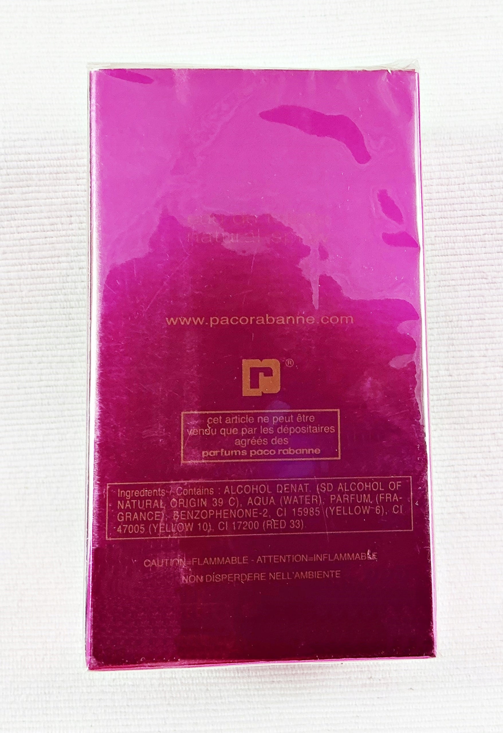 PACO RABANNE XS EXTREME GIRL 50 ML EAU DE TOILETTE UNIQUE Manufacturer code 3349668021543