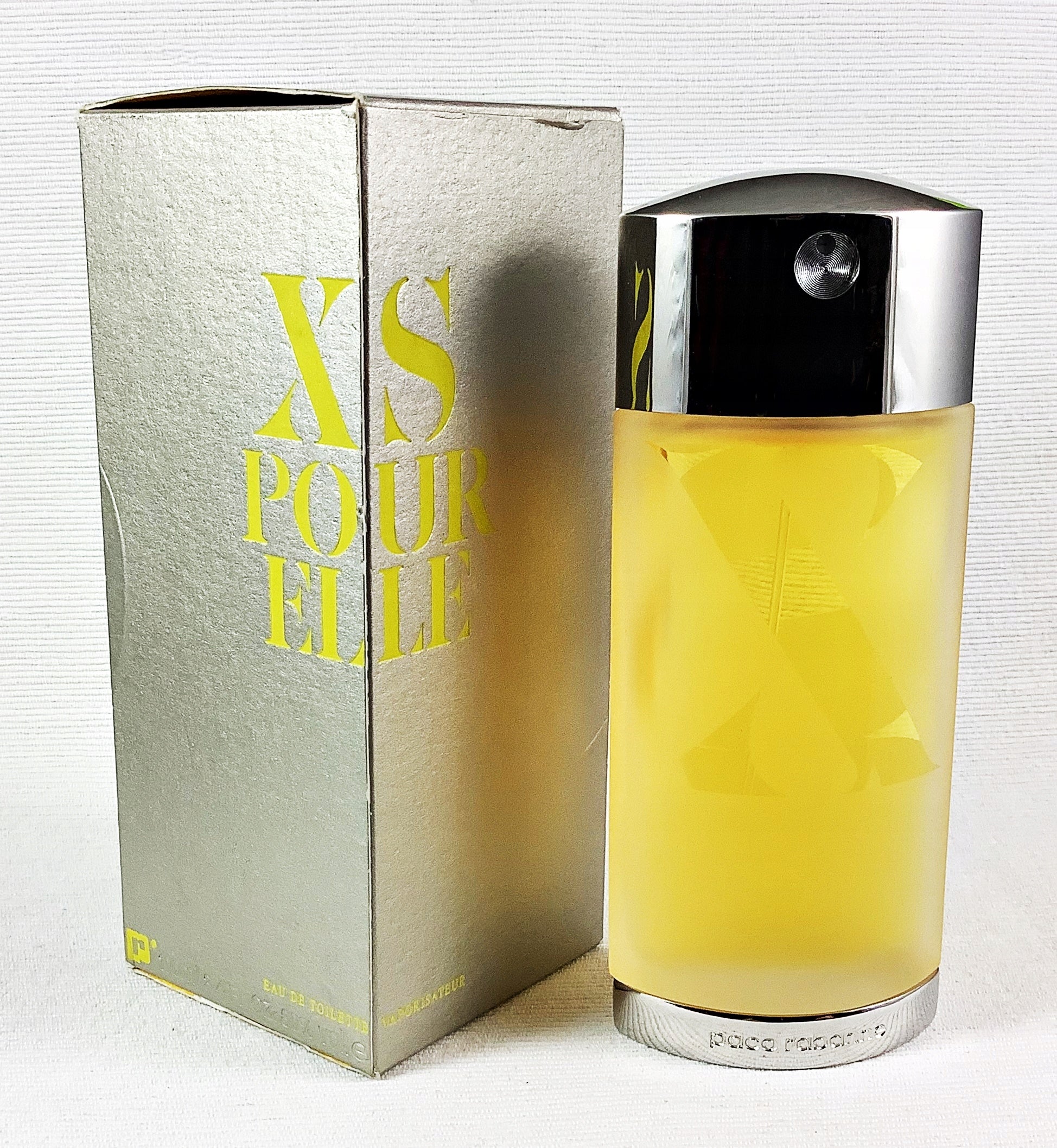 PACO RABANNE XS POUR ELLE 100 ML EAU DE TOILETTE UNIQUE Packaging status original
