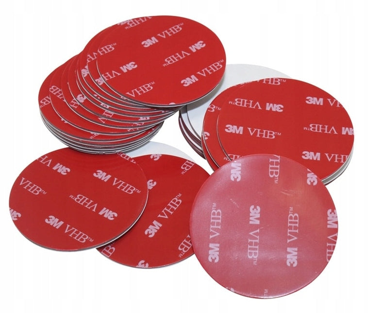 PAD 5pcs 3M VHB double-sided tape diameter 20 mm