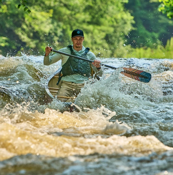 PADDLE PAGAJ DO KANU KADYJKI HORIZON CARBON USA FIBERGLASS 147cm LIGHT Kind one-piece single-bladed paddles