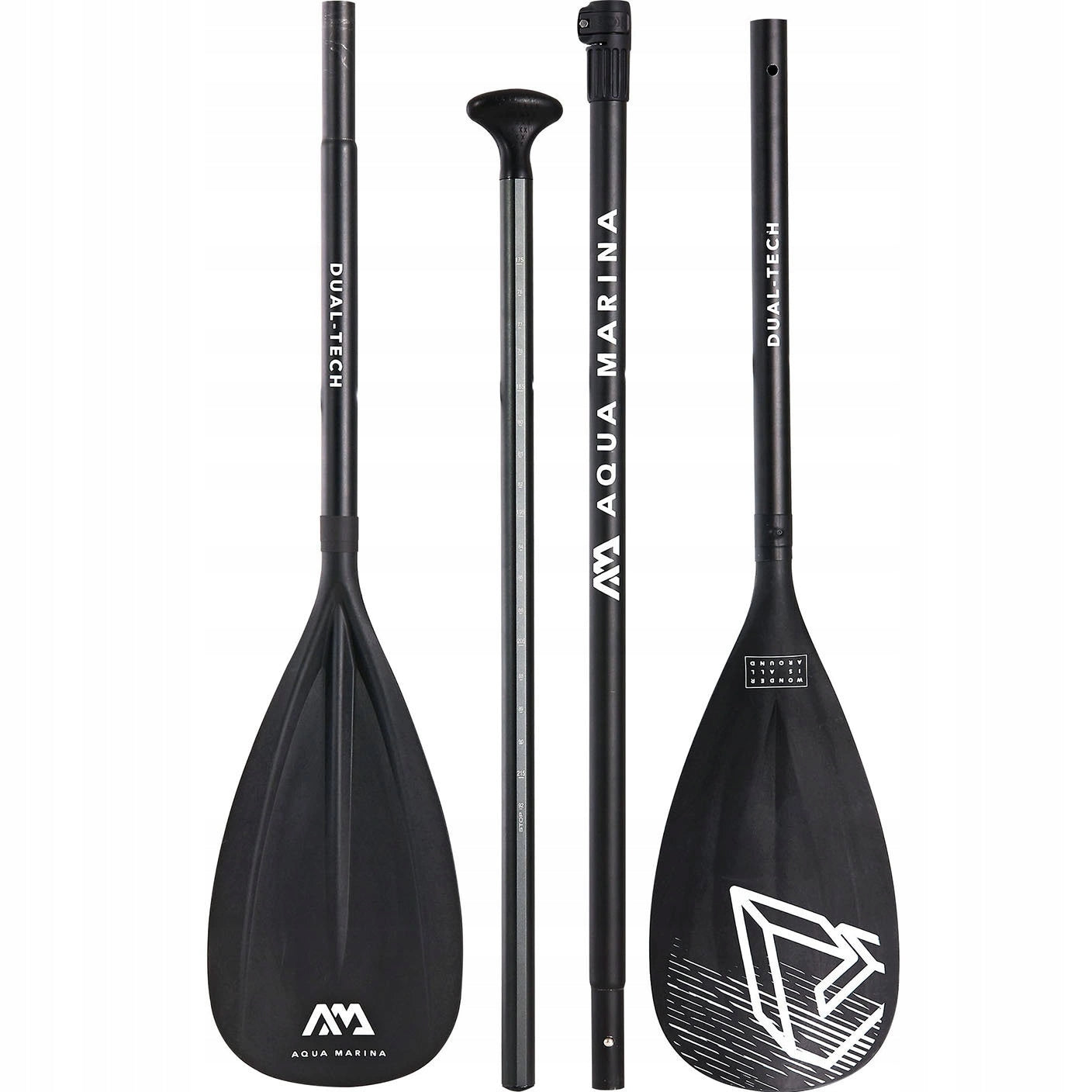 PADDLE for SUP board KAYAK combo 2in1 dual-tech AQUA MARINA Packaging status original