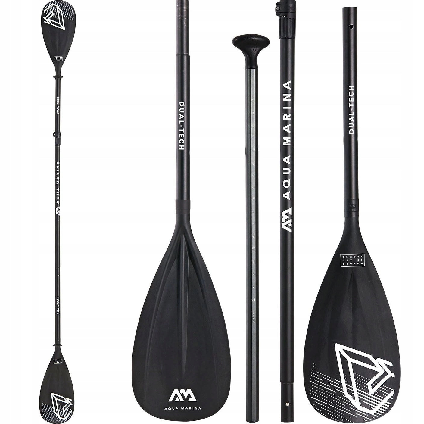 PADDLE for SUP board KAYAK combo 2in1 dual-tech AQUA MARINA
