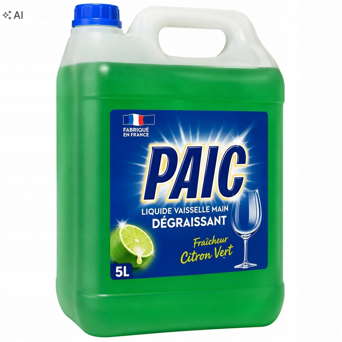 PAIC Citron Vert 5L Hand Washing Liquid – Degreasing