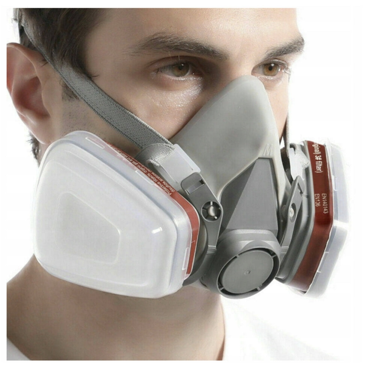 PAINT MASK HALF MASK 6200 SET ACTIVATED CARBON