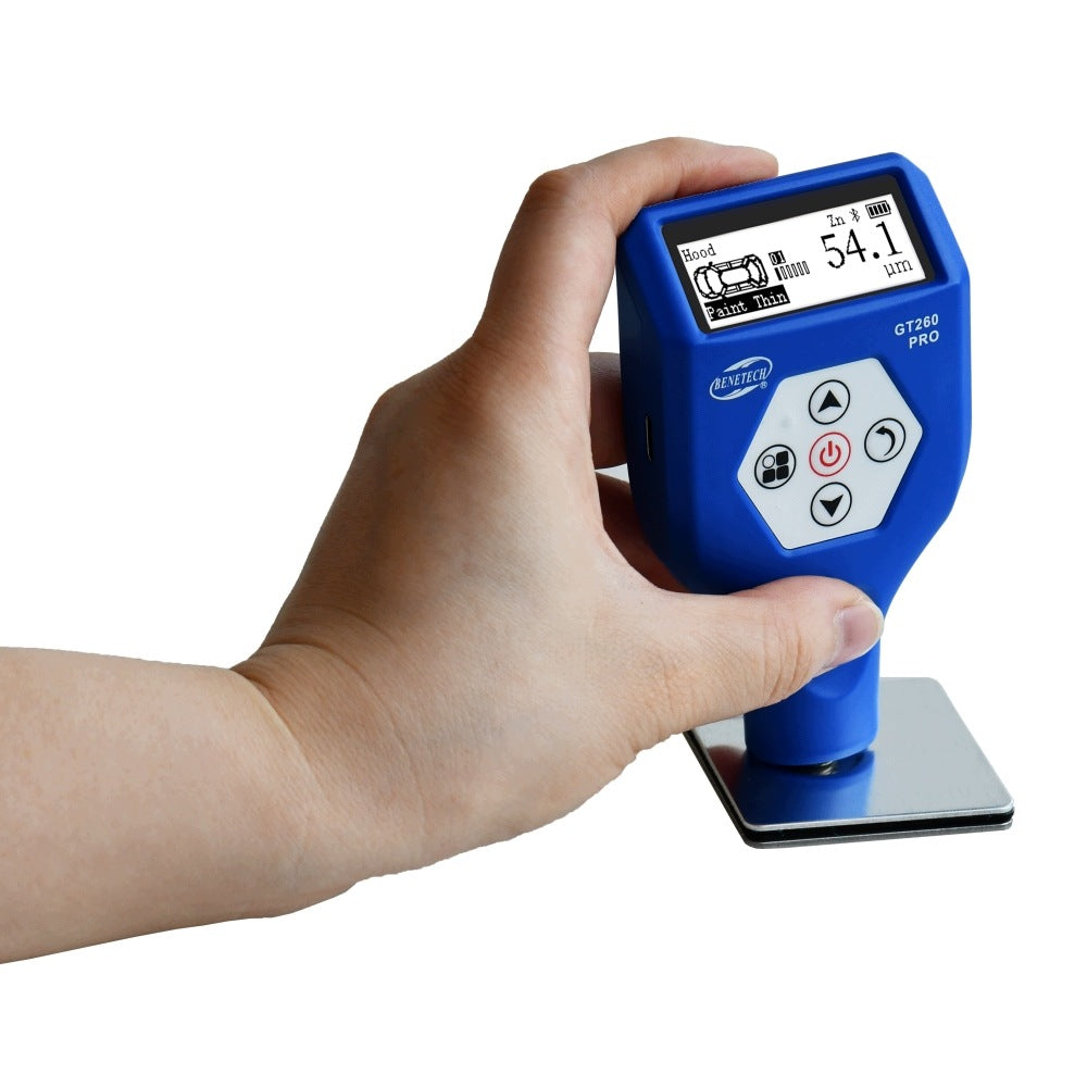 PAINT THICKNESS GAUGE MATERIALS COATING SENSOR APPLICATION TEL SMARTLIFE Brand Benetech